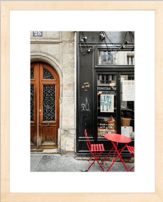 Paris 4pm Printed Photograph - elsie green - Art