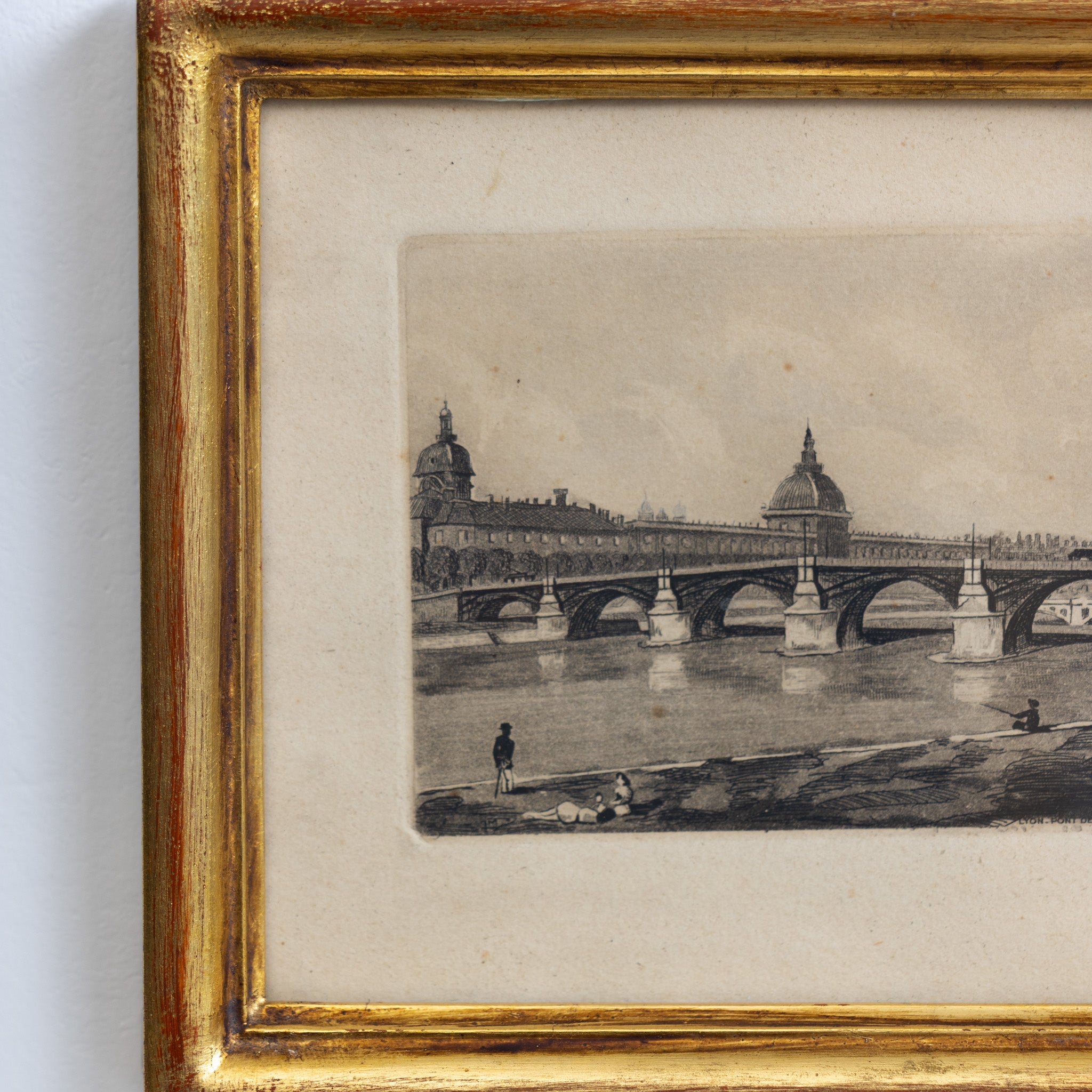 Paris la Conciergerie Etching - elsie green - art