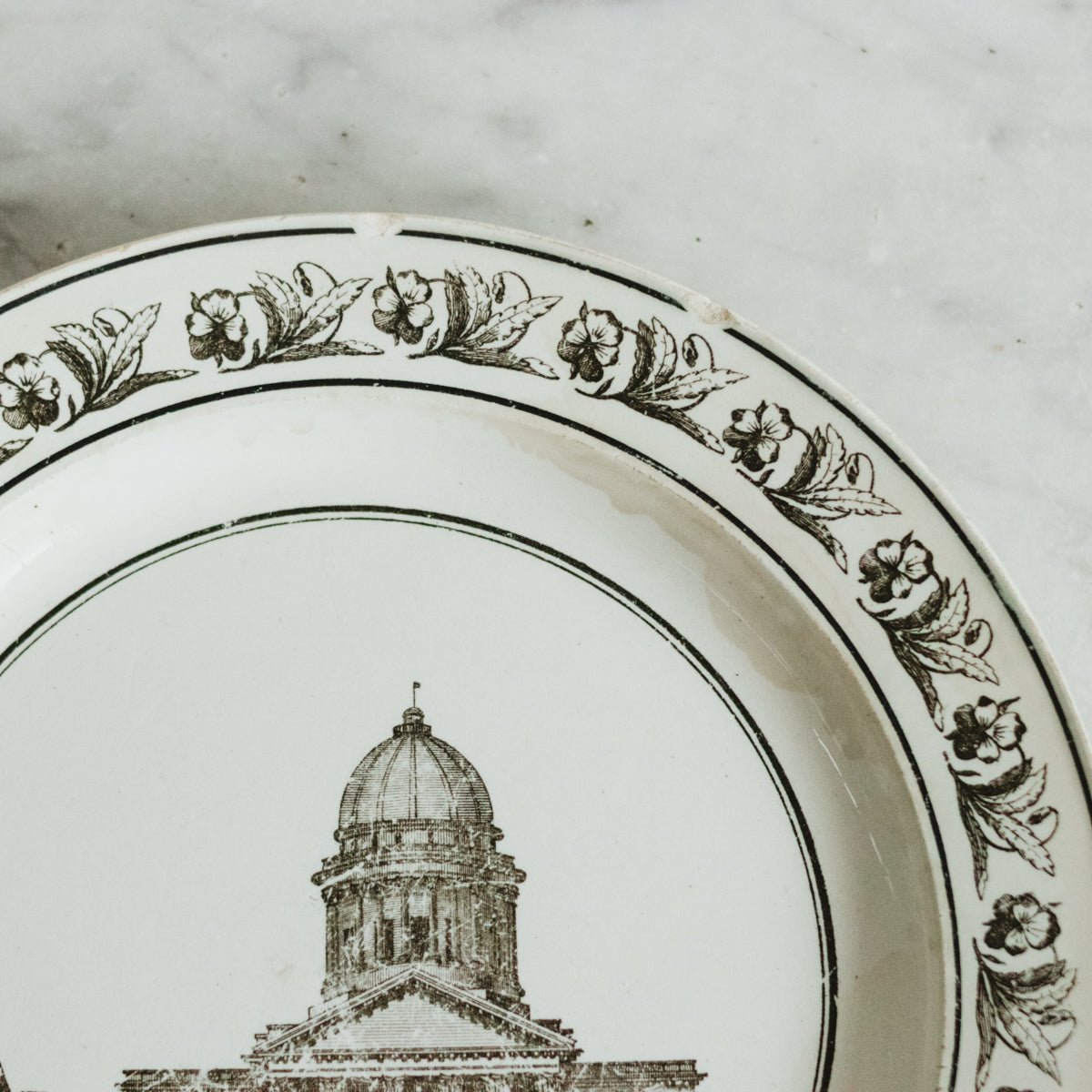 Paris Landmark Plates Set of 5 - elsie green - the french kitchen