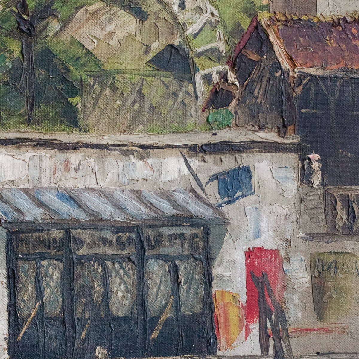 Paris Moulin Rouge Oil Painting - elsie green - Art