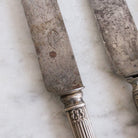 Paris Stamped Silver Carving Knife - elsie green - the french kitchen
