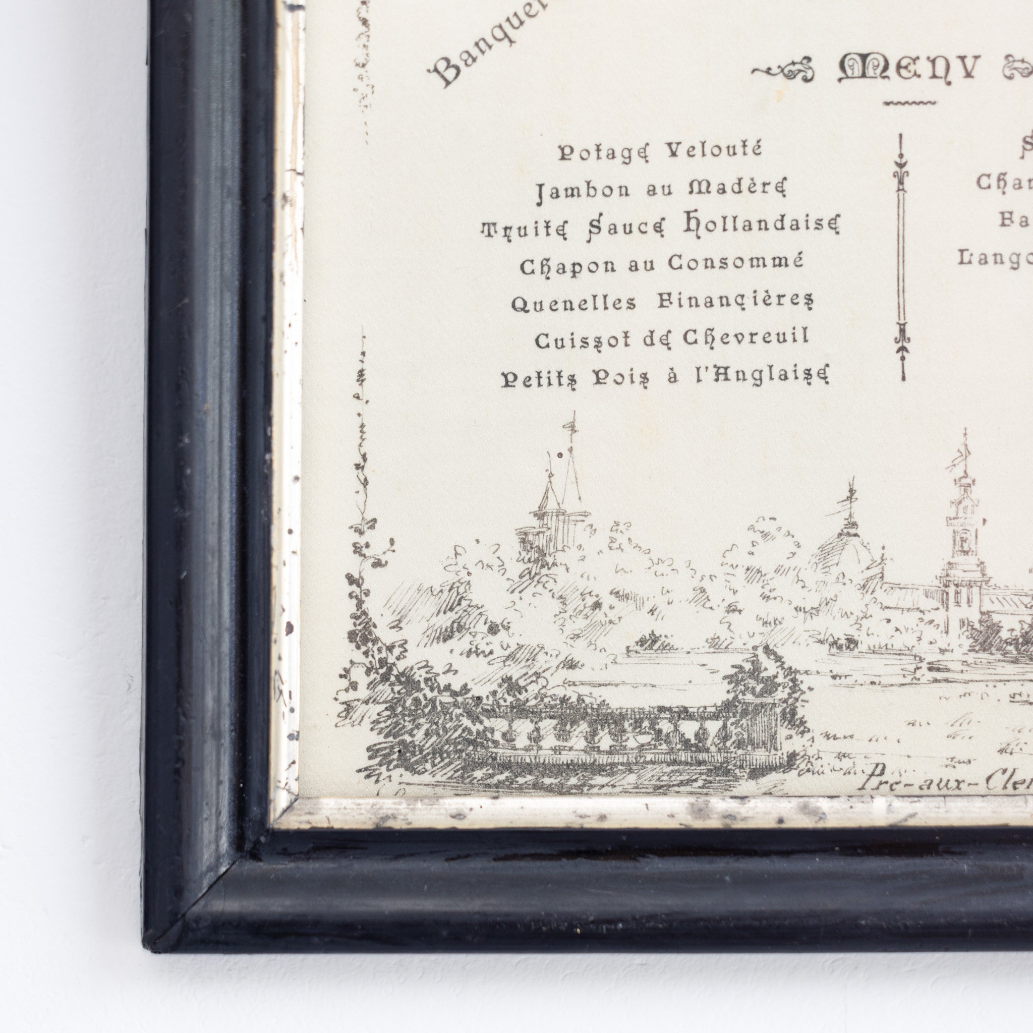 Paris World's Fair Commemorative Menu | 1887 - elsie green - art