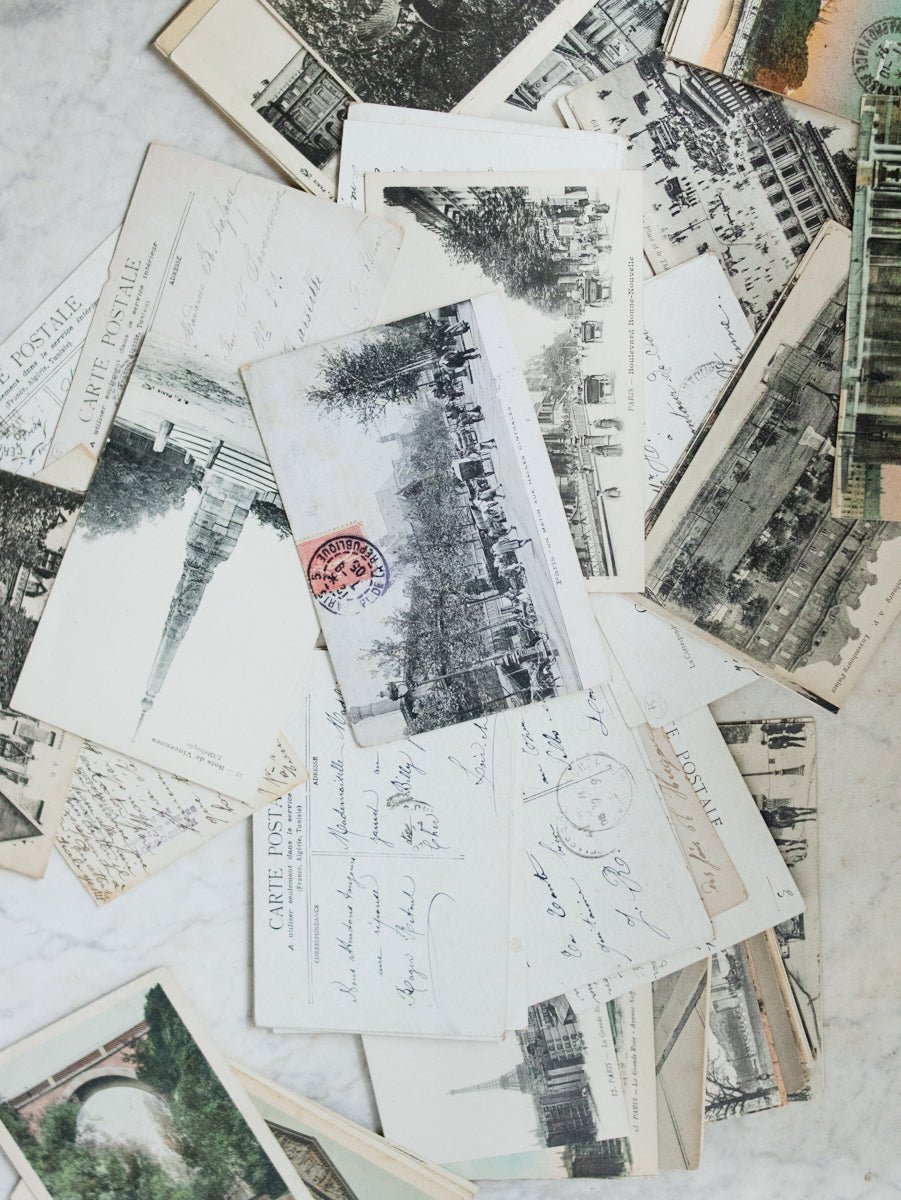 Parisian French Postcard Set of 20 - elsie green - Decor