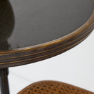 Parisian Marble Bistro Table - elsie green - furniture