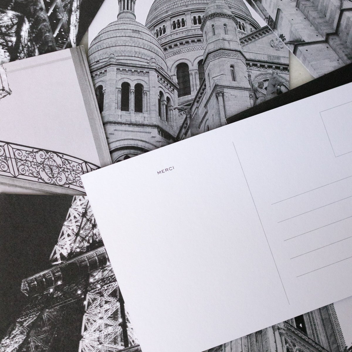 Parisian Scene Postcard Set of 10 - elsie green - Decor