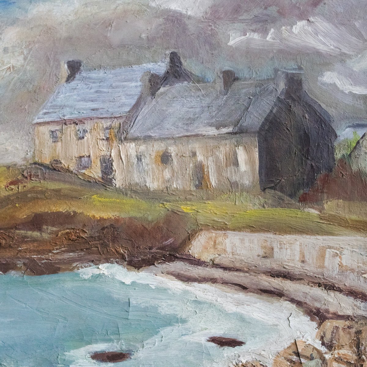 Paysage de St Briac Oil Painting - elsie green - art