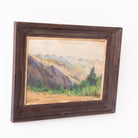 Paysage des Alpes Oil Painting - elsie green - art
