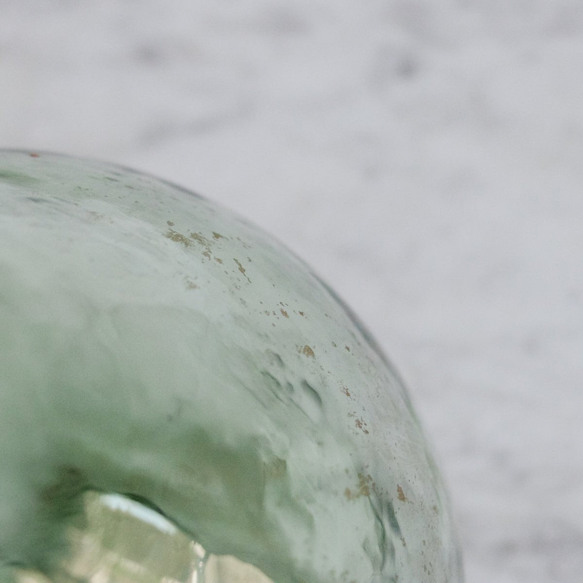 Perfectly Imperfect Vintage Oil Bottle - elsie green - decor