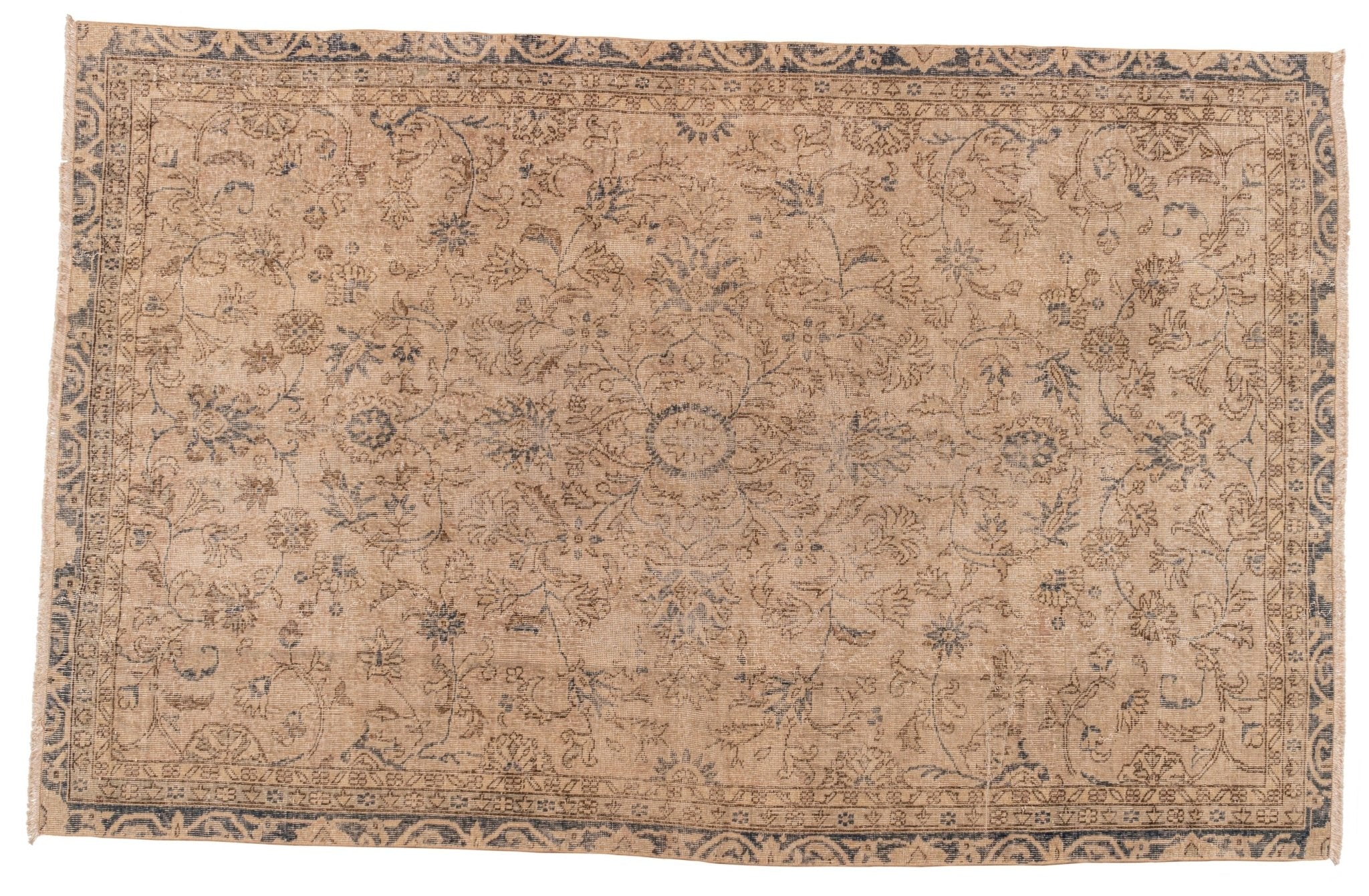 Pessac Vintage Rug | 5'10" x 9'2" - elsie green - textiles