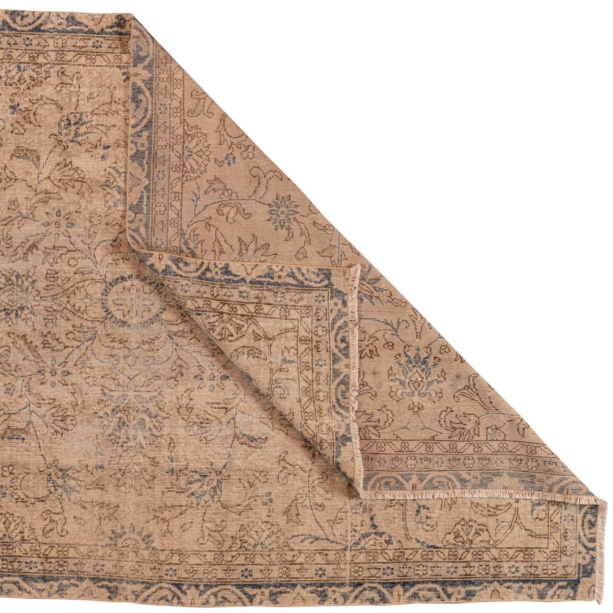 Pessac Vintage Rug | 5'10" x 9'2" - elsie green - textiles
