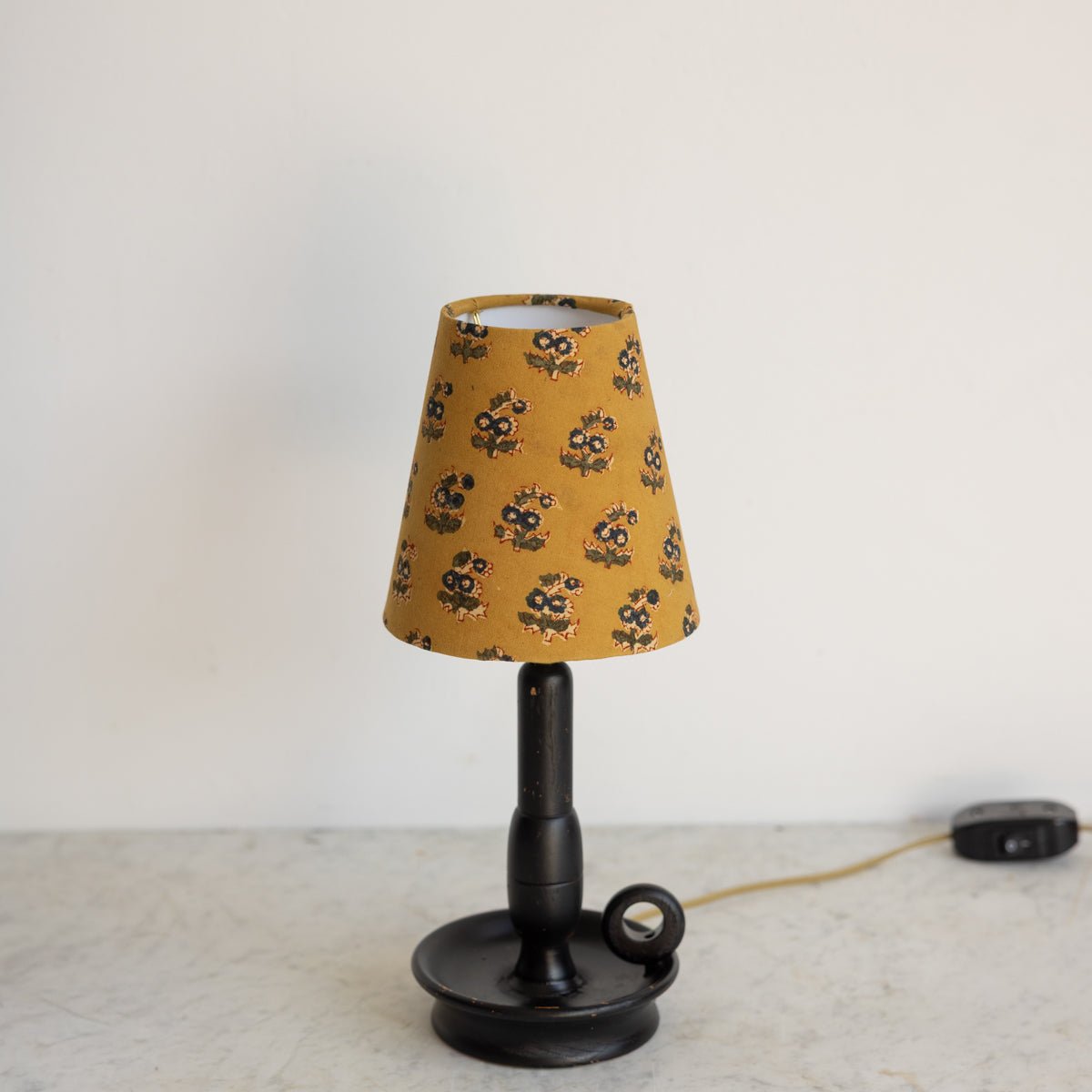 Petite Block Print Lampshade | Kristina - elsie green - decor