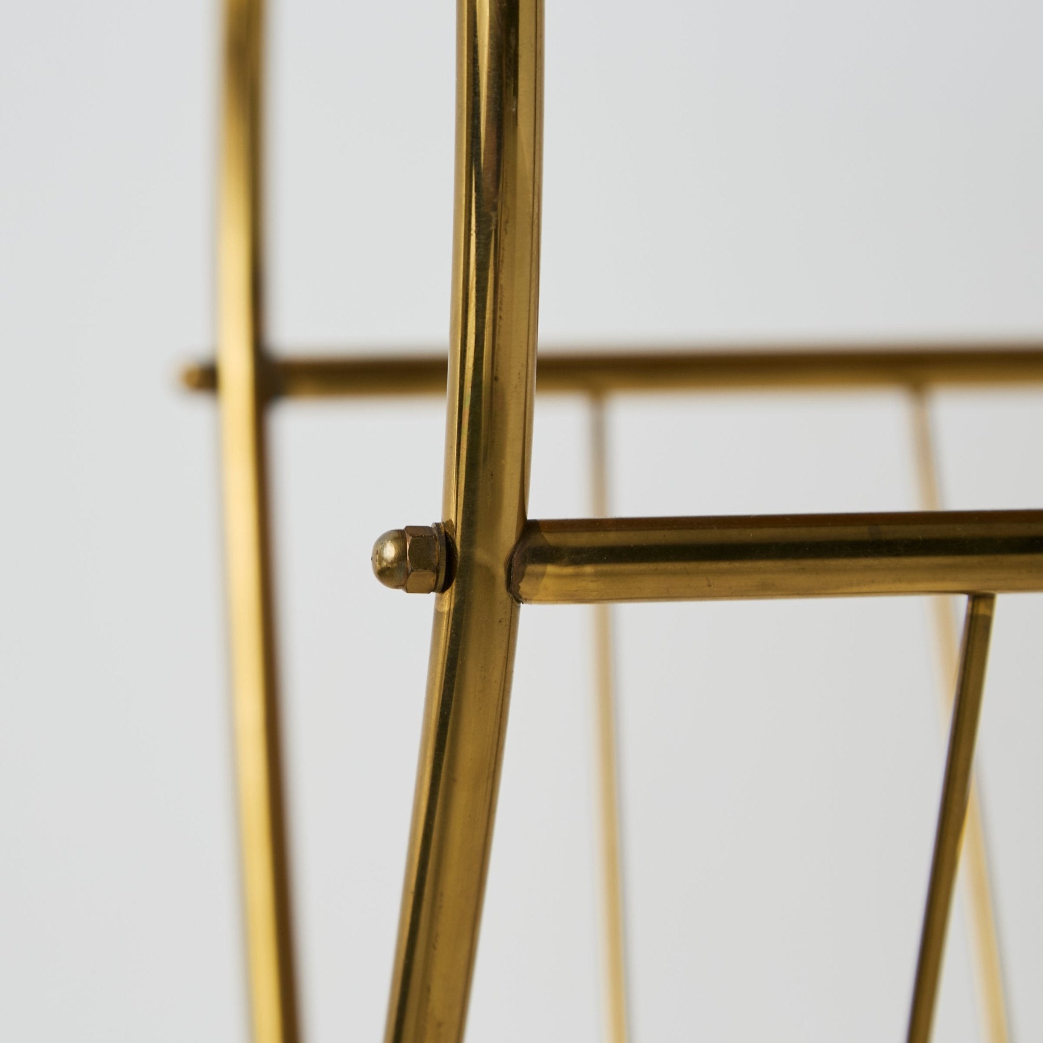 Petite Brass Side Table - elsie green - decor