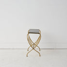 Petite Brass Side Table - elsie green - decor