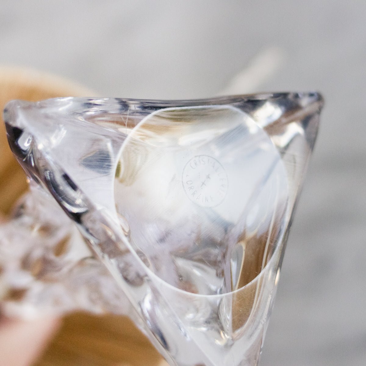 Petite Cristallerie Lorraine Accent Lamp with Raffia Shade - elsie green - decor