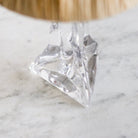 Petite Cristallerie Lorraine Accent Lamp with Raffia Shade - elsie green - decor