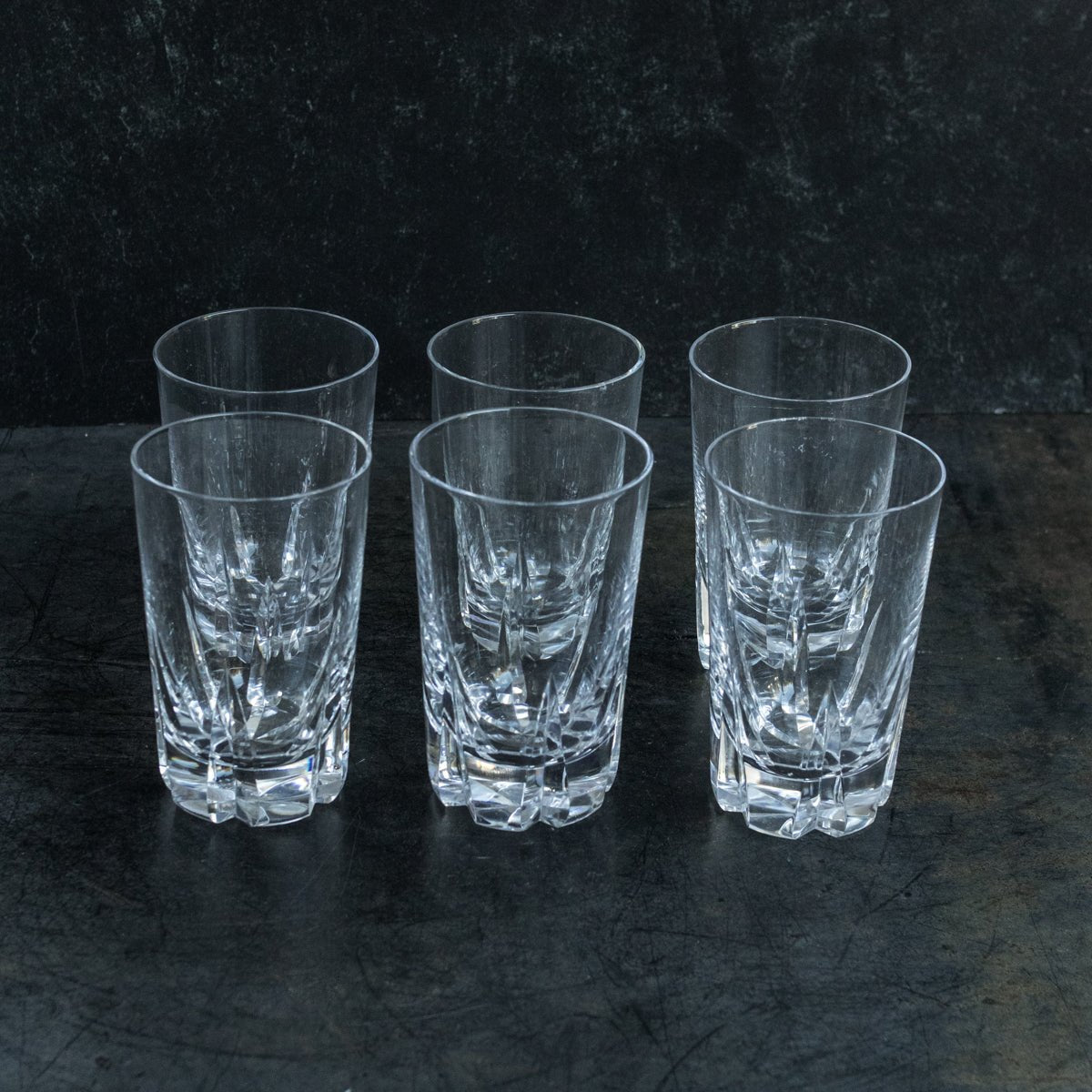 Petite Crystal Bar Glass Set Of 6 - elsie green - The French Kitchen