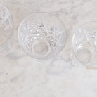 Petite Cut Crystal Glass Set Of 8 - elsie green - The French Kitchen