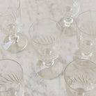 Petite Cut Glass Wine Glass Set of 8 - elsie green - the french kitchen