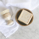 Petite Digoin Stoneware Bowl w/ Soap & Brush - elsie green - The French Kitchen