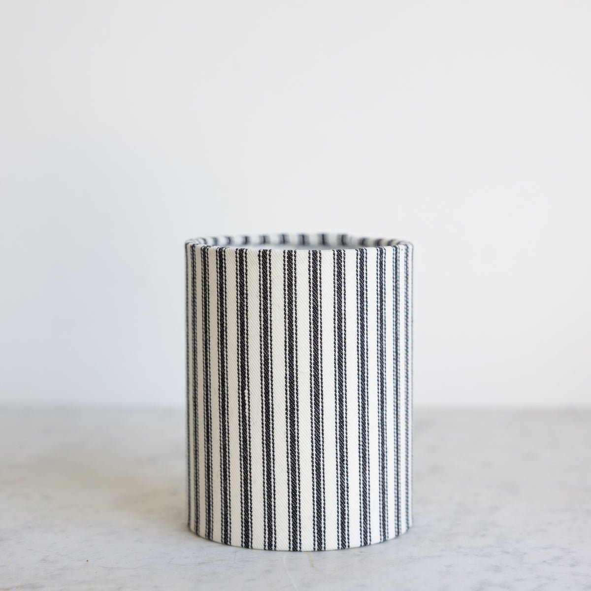 Petite Drum Lampshade | Ticking Stripe - elsie green - decor