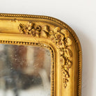 Petite Gilded Mirror | 14.75 x 16.5 - elsie green - decor
