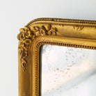 Petite Gilded Mirror | 14.75 x 16.5 - elsie green - decor