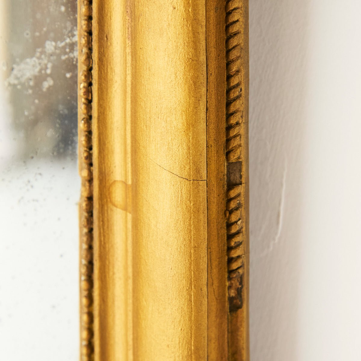 Petite Gilded Mirror | 14.75 x 16.5 - elsie green - decor