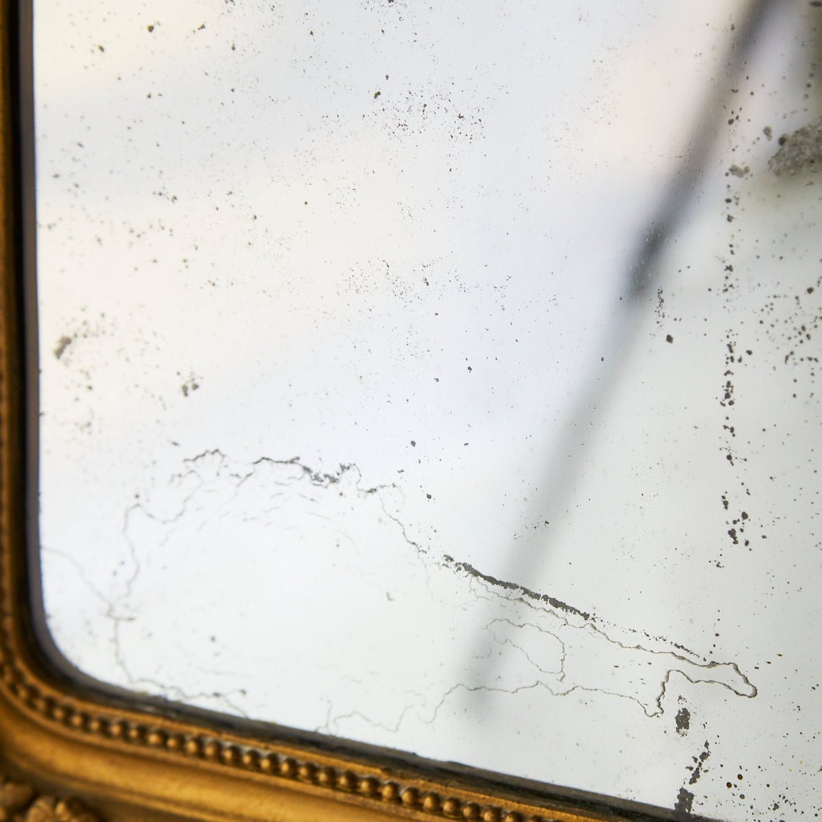 Petite Gilded Mirror | 14.75 x 16.5 - elsie green - decor
