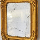 Petite Gilded Mirror | 14.75 x 16.5 - elsie green - decor