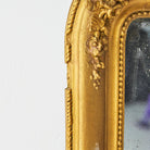 Petite Gilded Mirror | 14.75 x 16.5 - elsie green - decor