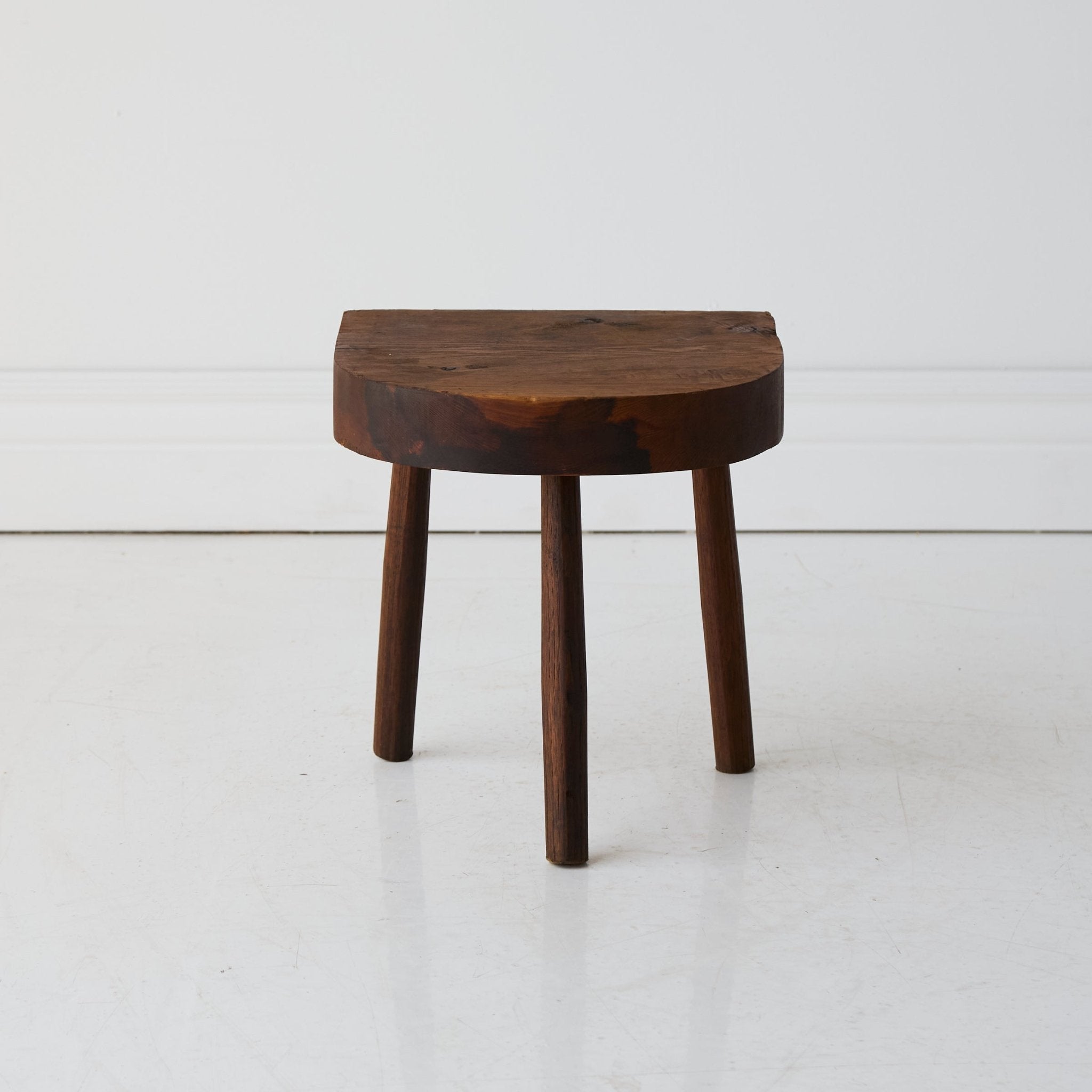 Petite Half Moon Stool - elsie green - furniture