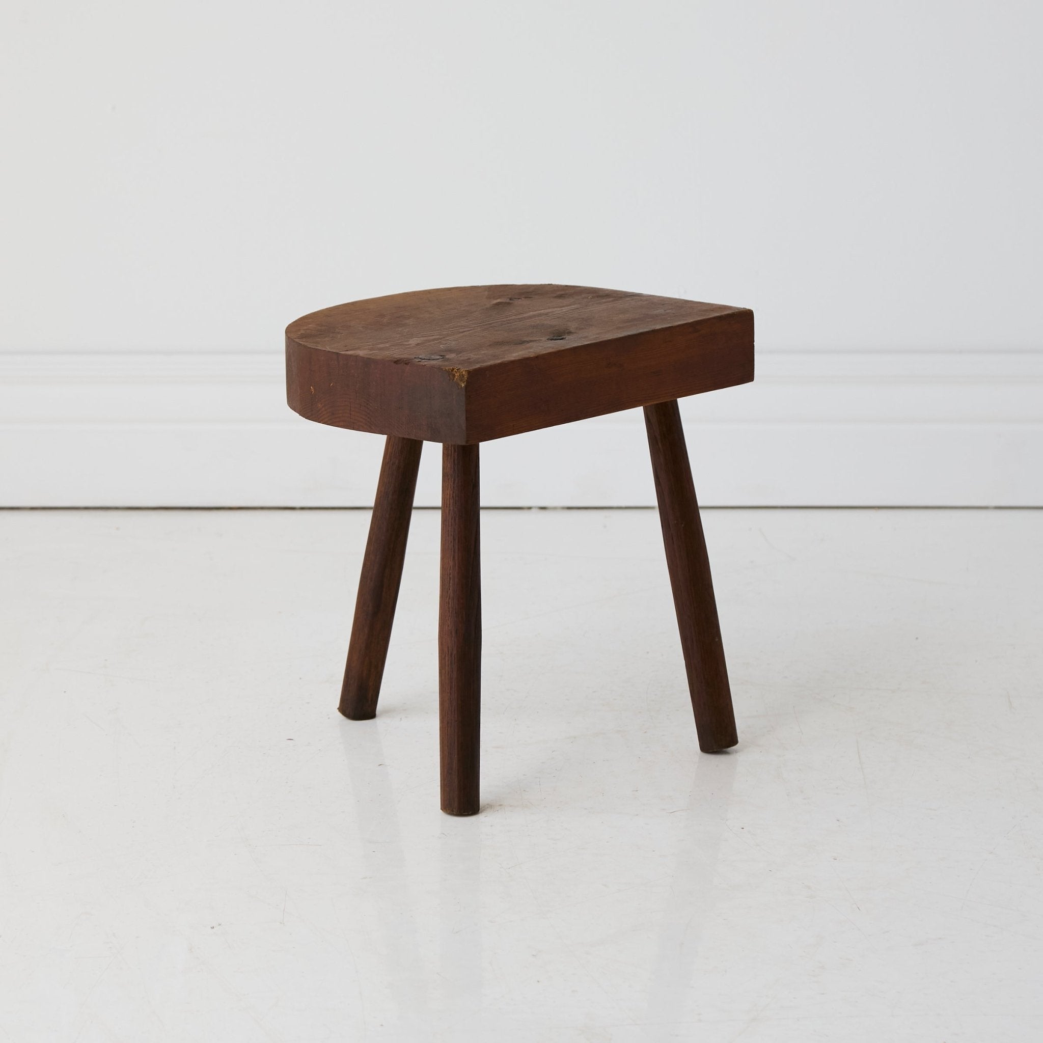 Petite Half Moon Stool - elsie green - furniture