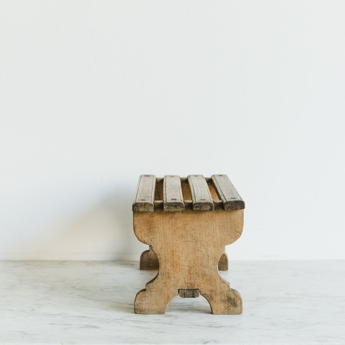 Petite Hand Made Monastery Stool - elsie green - furniture