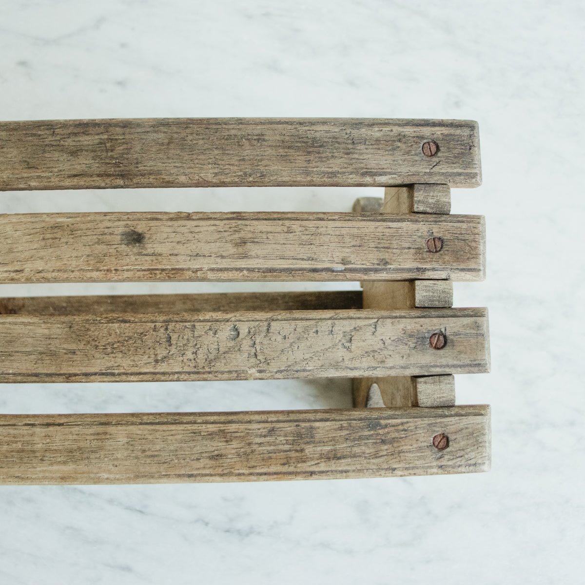 Petite Hand Made Monastery Stool - elsie green - furniture