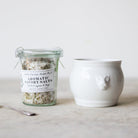 Petite Lion Pot with Flavored Salt & Silver Spoon - elsie green - the french kitchen