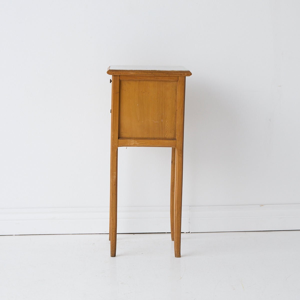Petite Marble Bedside Table - elsie green - furniture