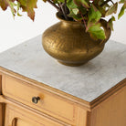 Petite Marble Bedside Table - elsie green - furniture