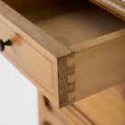 Petite Marble Bedside Table - elsie green - furniture