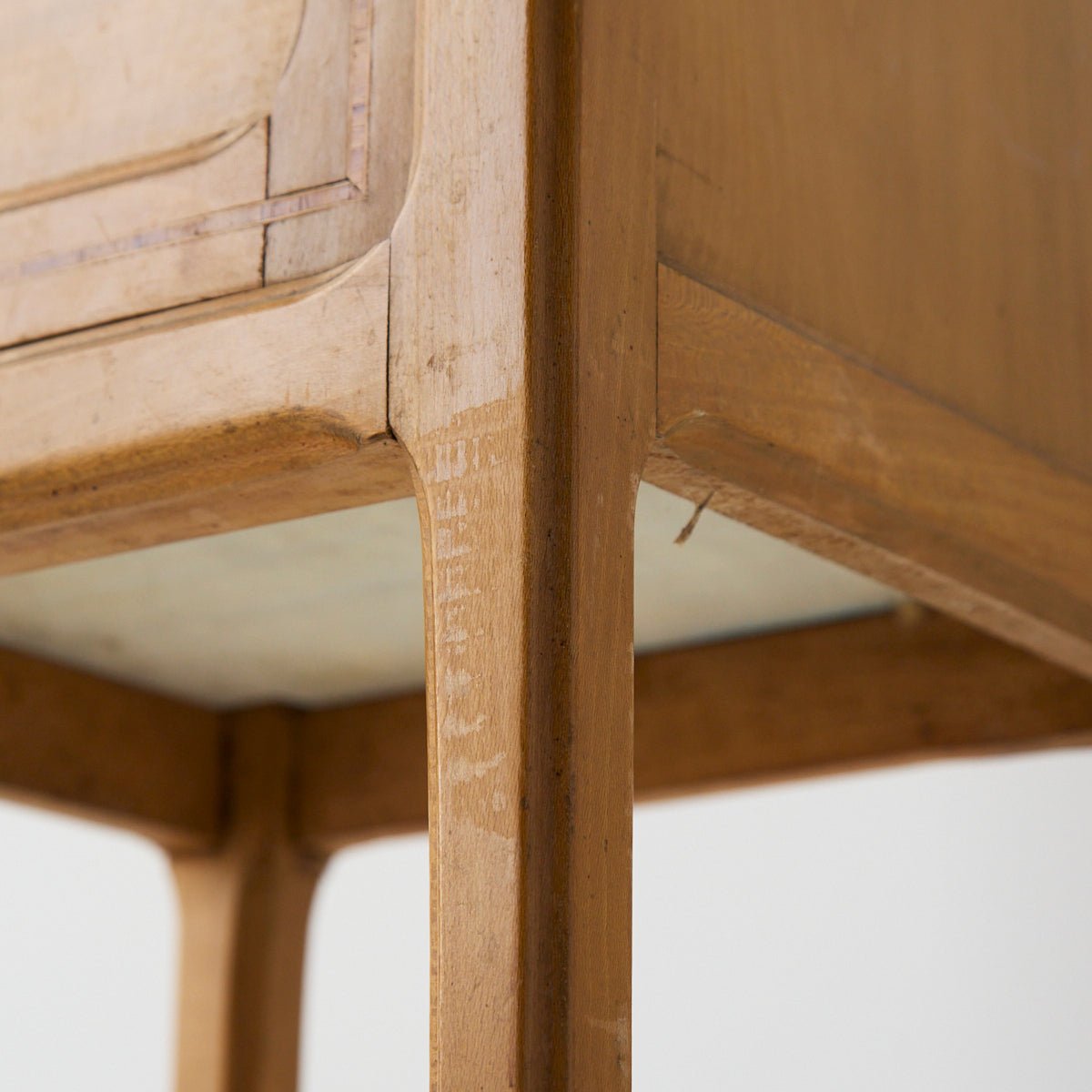 Petite Marble Bedside Table - elsie green - furniture
