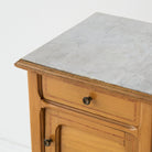 Petite Marble Bedside Table - elsie green - furniture
