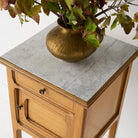 Petite Marble Bedside Table - elsie green - furniture