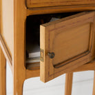 Petite Marble Bedside Table - elsie green - furniture