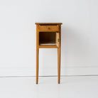 Petite Marble Bedside Table - elsie green - furniture