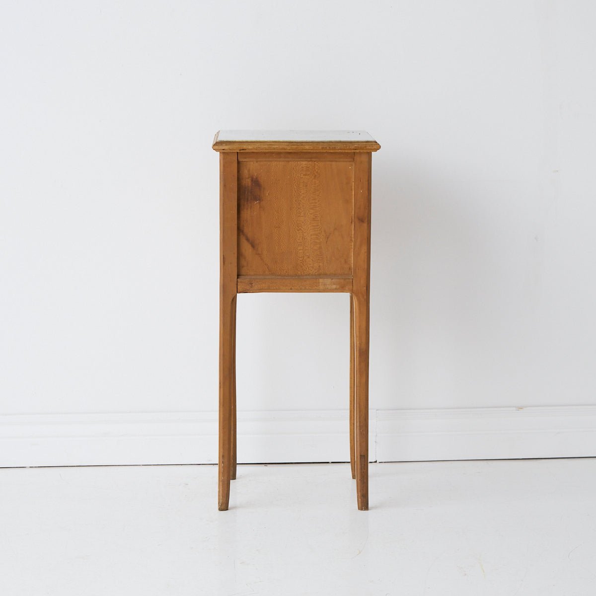Petite Marble Bedside Table - elsie green - furniture