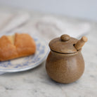 Petite Mustard Pot with Mustard Spoon - elsie green - the french kitchen