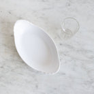 Petite Oval Porcelaine Baker with Blown Glass Tumbler - elsie green - The French Kitchen