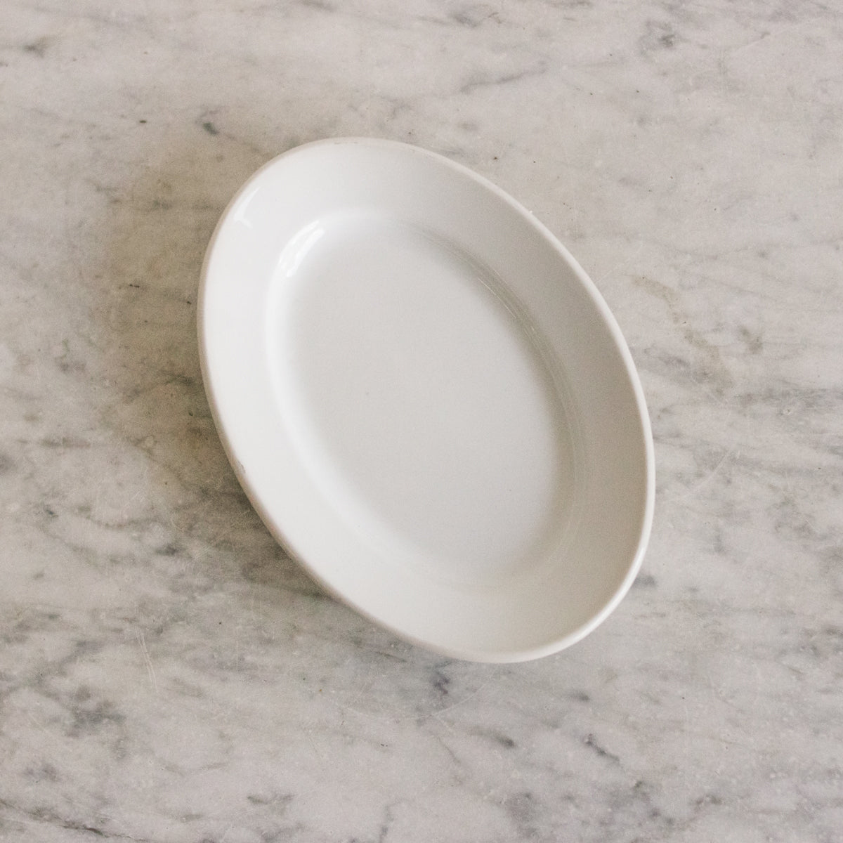 Petite Oval Tray with Lion Bowl & Silver Spoon - elsie green - The French Kitchen