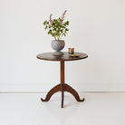 Petite Pedestal Side Table - elsie green - furniture