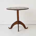 Petite Pedestal Side Table - elsie green - furniture