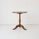 Petite Pedestal Side Table - elsie green - furniture